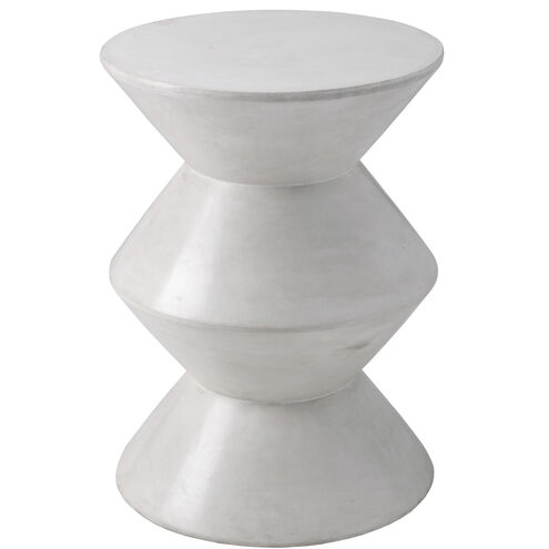 Union 22 X 16 inch White Outdoor End Table